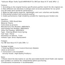 6P8) 1.2 Mainospyyhkimen varret Squib 6R0959654 VW SEAT IBIZA IV ST (6J8