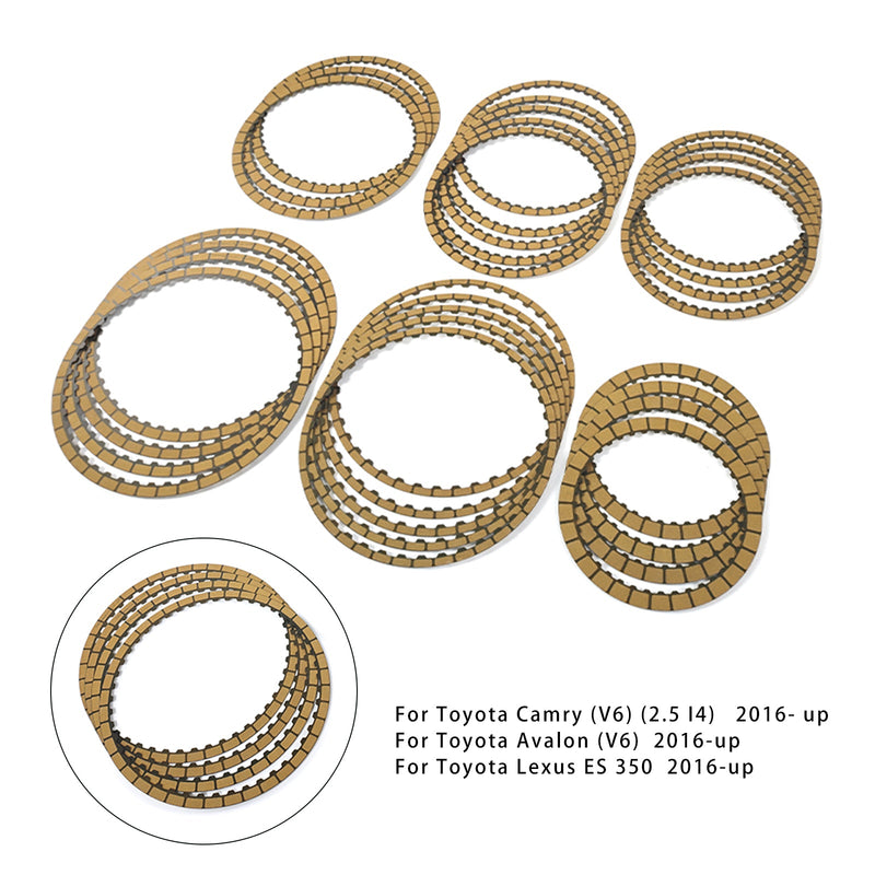 UA80E/F Übertragung Überholung Kupplung Rebuild Reibung Platten Kit Für Toyota