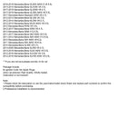 2013-2014 Mercedes-Benz C300 V6 3,5L Tändspole + Tändstift UF741 6st 2769063700