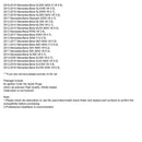 2013-2014 Mercedes-Benz E400 V6 3,5L Tändspole + Tändstift UF741 6st 2769063700