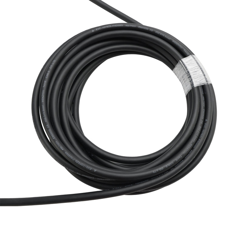 Bærbar elbillader Type 2, 10 meter kabel, UK 3 pin plugg, 13A, justerbar