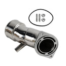 2020-2022 GM 6.6L Duramax L5P buzina de admissão de aço inoxidável de 3,5 polegadas