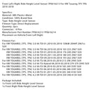 Höhensensor vorne links + rechts 7P0616213 für VW Touareg 7P5 7P6 2010-2018