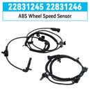 Hinten Rechts &amp; Links ABS Rad Geschwindigkeit Sensor für Opel Insignia EINE 22831245 22831246