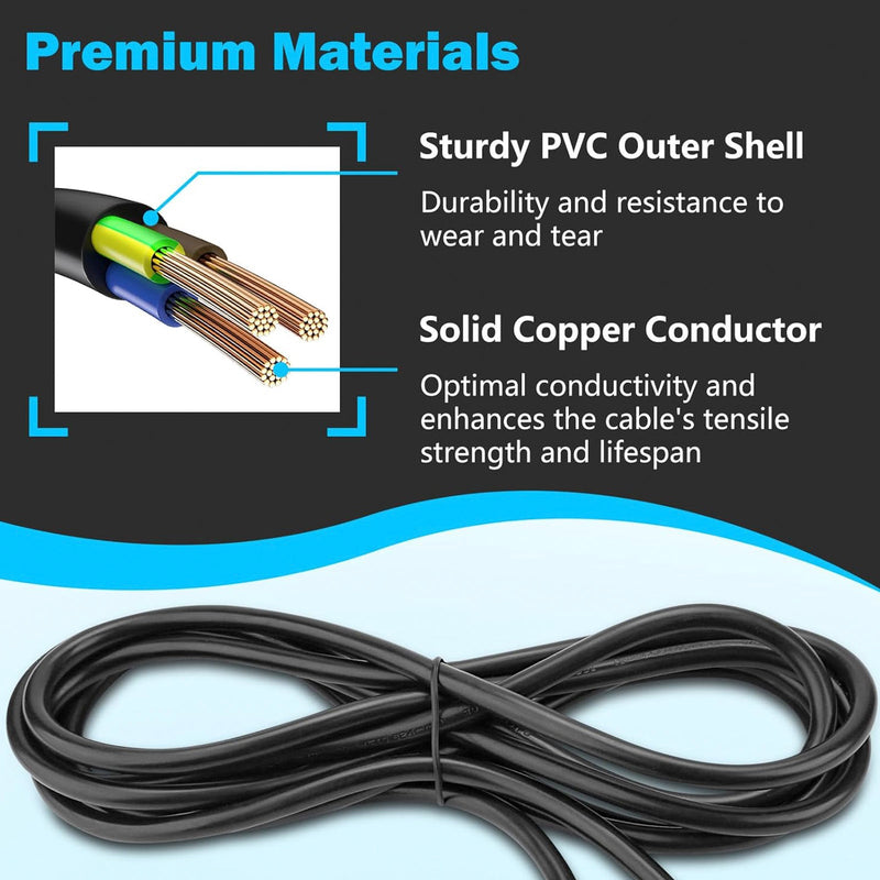 89143 150"„Kabel zasilający jako zamiennik do blenderów ręcznych serii Robot Coupe MP