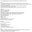 2016–2019 Ford Explorer LED-Scheinwerfermodul-Steuergerät FB5313B626C