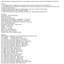 2007 Chevrolet Cheyenne (Mexiko) Schwarz 926-336 Obere Armaturenbrettverkleidung 20844035