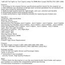 2001 2002 2003 2004 2005 2006 BMW Mini Cooper R50 R52 R53 L y R Luces traseras LED con señales de giro