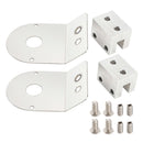 45 Grad Wassermelone Licht Halterung Rahmen Halterung abgewinkelt Klemme Edelstahl