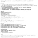 2003-2004 Toyota 4Runner Aertator/pompa pompa pompowa pompa