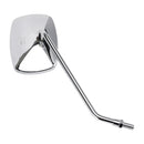 Verchromter 10-mm-Rückspiegelsatz für Piaggio Beverly 125 250 2004 2005 06 07 08