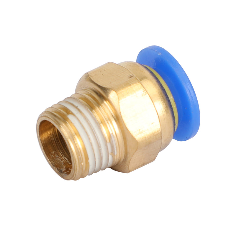 10 Uds 6mm 1/8 "conector de aire comprimido neumático conector de ajuste de empuje