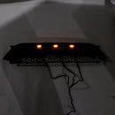 TRD Pro Style Frontstoßstangengrill passend für Toyota 4Runner 2010-2013, Mattschwarz