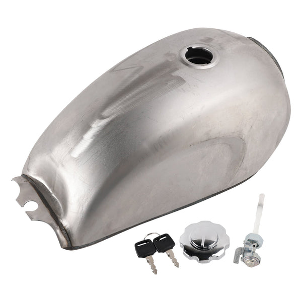 Unlackiert Motorrad Kraftstoff Gas Tank Für CFmoto Mandrill Cafe Racer 2,4 Gallonen 9L