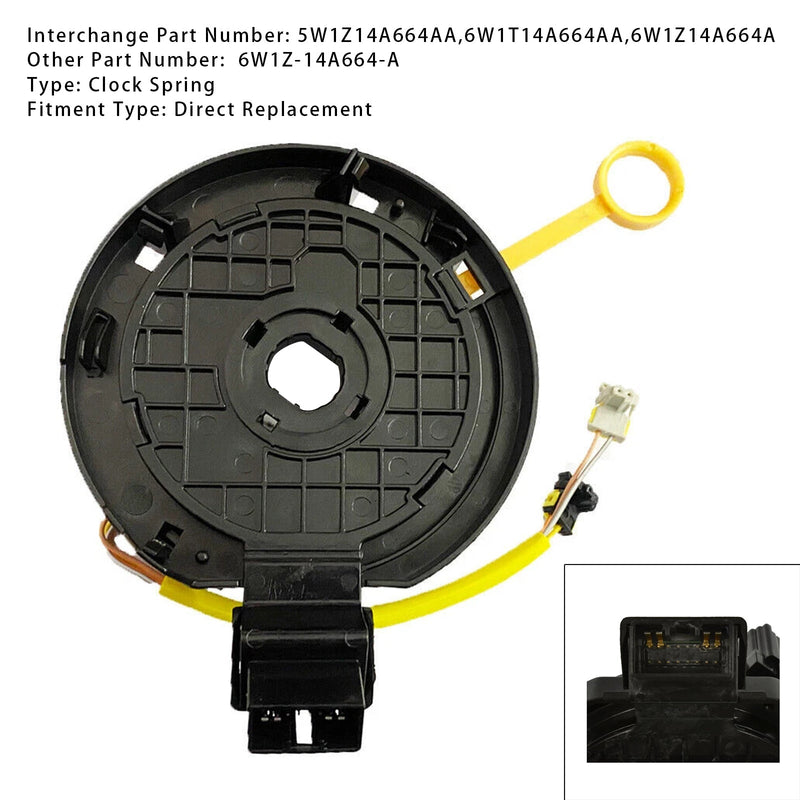 Clock Spring 6W1Z-14A664-A For Ford Crown Victoria 2005-2011