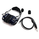 Fone de ouvido com cancelamento de ruído piloto 6,3/5,2 mm GA Plug Universal Fit para aviões