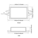 Træd DC/DC BUCK CONVERTER 20-60V på 12V 10A Controller Performance Module