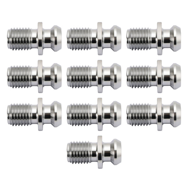 10 Uds. Perilla de retención de perno de tracción CAT50 45 ° 1.140 "se adapta a Mazak CNC