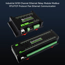 8/30-Kanal-Ethernet-Relaismodul Modbus TCP-Protokoll Poe-Ethernet-Kommunikation