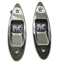Luz de señal de navegación 12-24V IP67, luz de señal de barco y vela, luz de advertencia