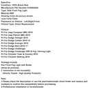 Paar Nebelscheinwerfer Für Jeep Compass Dodge Charger Caliber 5182025AA