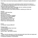 2009-2017 Chevrolet Traverse Fahrerseitige Lufteinlassgitter-Verlängerung 22956657