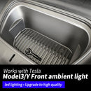 Front Trunk Ambient Atmosphere LED Light Strip Warm Color For Tesla Model 3/Y/S/X