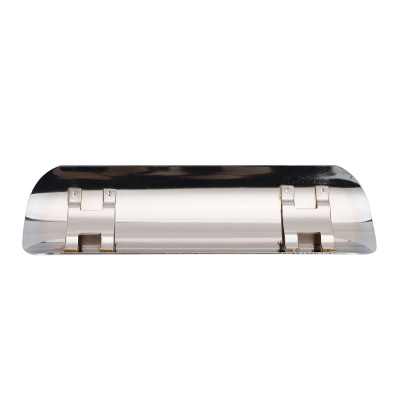 Stahl Auspuff Schalldämpfer Rohr Wärme Deflektor Abdeckung Chromeb Für Motorrad Roller BlackD