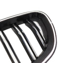 11.2009-02.2017 BMW 5 -sarja F11 Touring Munuaisten ritiläpuskuri Grille Black kiiltävä 51137203649 51137203203