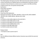 1 kawałki paliwa wstrzykiwania w 1001-87091 dopasowanie Denso 650cc Fit Toyota Supra JZA80 2JZGTE 2JZ