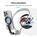 Zwei-in-Eins-Magnethalfter mit Luftpolsterung für die Kamera im Nacken SE2.0