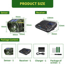 800m Solar Outdoor Infrarot Powered Einfahrt Alarm Anti-Diebstahl Induktion Drahtlose