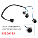 2000–2006 Suburban 1500 2500 Tahoe Yukon XL 1500 2500 Kabelbaum für Rücklicht hinten links 15306135