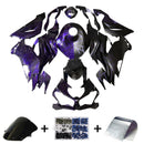 Injection Verkleidung Kit Karosserie Kunststoff ABS fit Für Kawasaki ZX6R 2019-2023