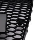 Kühlergrill mit Lüftungsgitter in Hochglanzschwarz für die Frontstoßstange, passend für Audi Q7 2005-2015