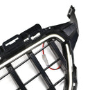 2015-2021 Mercedes W205 C250 C300 LED-etusäleikköllä, musta