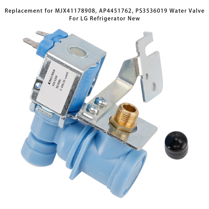 MJX41178908 PS3536019  Water Valve For LG Refrigerator Replacement AP4451762