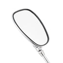 Paar schwarze M10-Rückspiegel für Yamaha V-Star XVS650 1998-2004 XVS1100 00-09