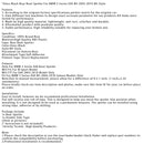 2003-2010 BMW 5er E60 M5 Heckspoiler im M5-Stil, glänzend schwarz