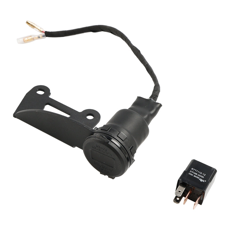 2022-2024 Honda Rebel CMX300 CMX500 12V lader USB+C Type Rask