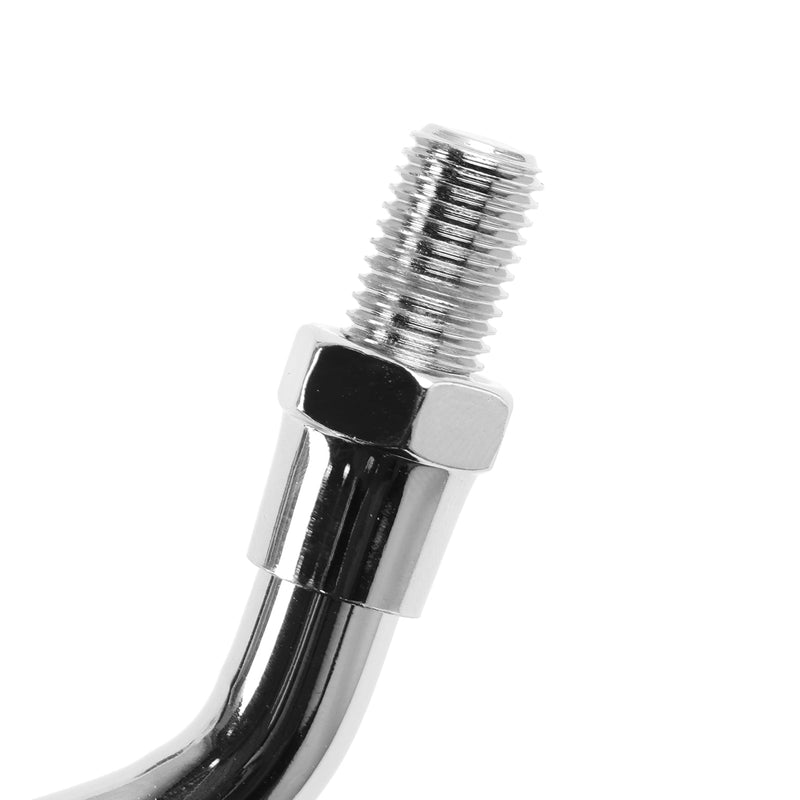 Runder, klassischer kleiner Spiegel, 4 Zoll, Chrom, mit E-Mark-M10-Spiegel für japanische Motorräder