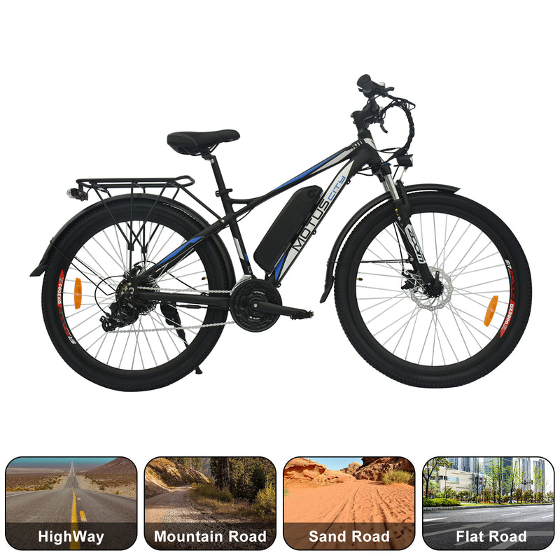 36V 12.5AH 250W 27.5" 7 Geschwindigkeit Mountainbike Elektrofahrrad