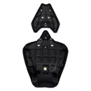 2014–2025 2024 Für Kawasaki Z1000 Fahrer- und Beifahrersitz-Set Rücksitzkissen Schwarz
