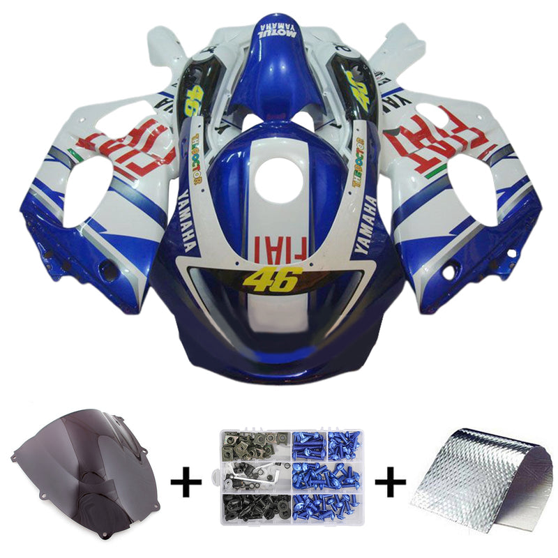 1996-2007 Yamaha YZF 600R Thundercat Zestaw owiewek wtryskowych Korpus Plastik ABS