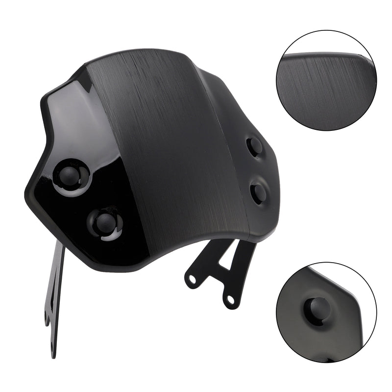 2024-2025 SCRAMBLER 400 X Motorrad Windschutzscheibe Windschutz