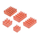 Kühler Banana Pi OpenWrtOne Kühlkörper aus reinem Kupfer mit selbstklebendem CPU-Kühler