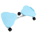 Ab Twister Board 150 kg Kapacita & 20dB Ultra-tichý kroutící stroj v pase Fitness Tool Protiskluzové vybavení pro domácí posilovnu pro ženy Břišní tuk Růžová/Modrá