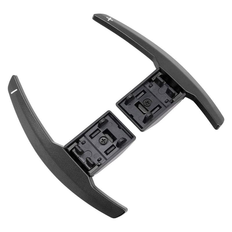 Schaltwippenverlängerung für BMW F-Serie F30 F31 F32 F10 X3 X5 Aluminium Schwarz