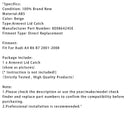 2001-2008 Audi A4 B6 B7 Beige Konsole Mittelarmlehne Deckelriegel 8E0864245E