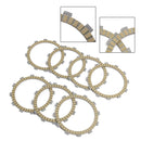 Conjunto de discos de fricción de embrague para Kawasaki EX500 Ninja 500 1994-2005 13088-1013